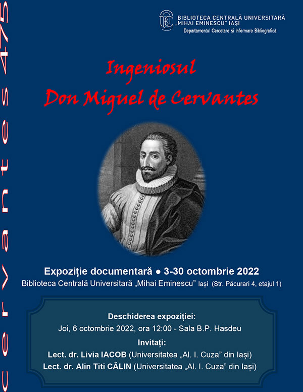 Ingeniosul Don Miguel de Cervantes