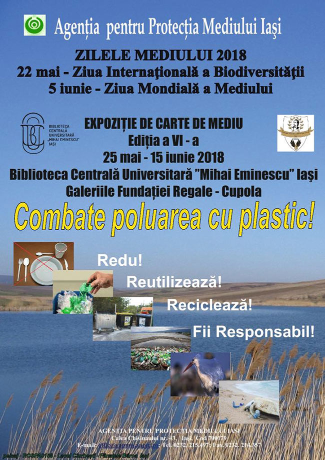 Combate poluarea cu plastic!