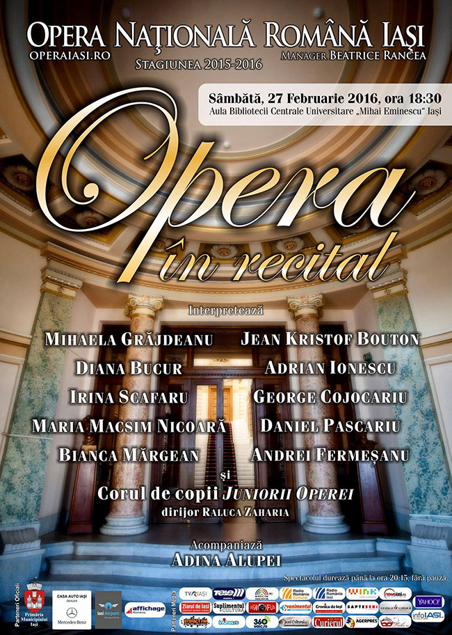 spectacol Opera Nationala Romana Iasi