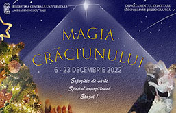 Expoziţie de carte „Magia Crăciunului”